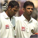 VVS Laxman and Rahul Dravid