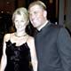 Shane Warne and his wife Simone