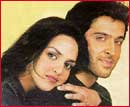 Esha Deol and Hrithik Roshan