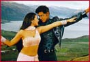 Amisha Patel and Hrithik Roshan in Kaho Naa... Pyaar Hai