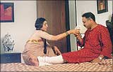 Tabu and Sachin Khedekar in Astitva