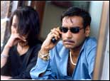 Manisha Koirala and Ajay Devgan in Company