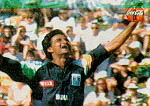 Javagal Srinath in a Coke ad