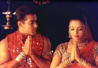 Salman Khan and Aishwarya Rai in Hum Dil De Chuke Sanam