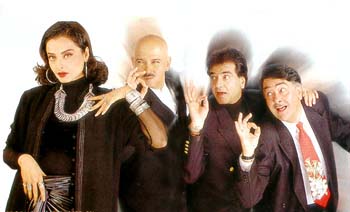 Rekha, Rakesh Roshan, Jeetendra and Randhir Kapoor in Mother