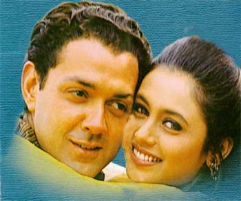 Bobby Deol and Rani Mukherjee in Badal