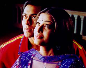 Salman Khan and Aishwarya Rai in Hum Dil De Chuke Sanam