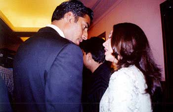 Abhishek Bachchan and Karisma Kapoor