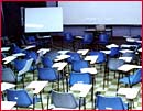 Empty classrooms at FTII