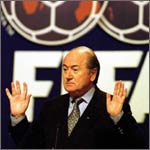 FIFA President, Sepp Blatter