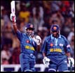 Sanath Jayasurya and  Aravinda de Silva